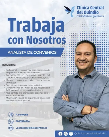 analista convenios