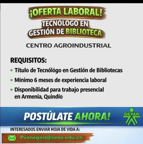 tecnologo gestion biblioteca