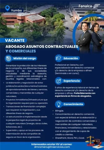 abogado de asuntos contractuales