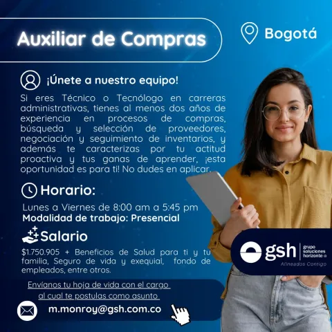 auxiliar compras
