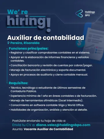 auxiliar de contabilidad