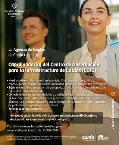 coordinador centro de observación