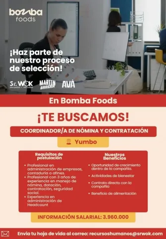 coordinador de nomina