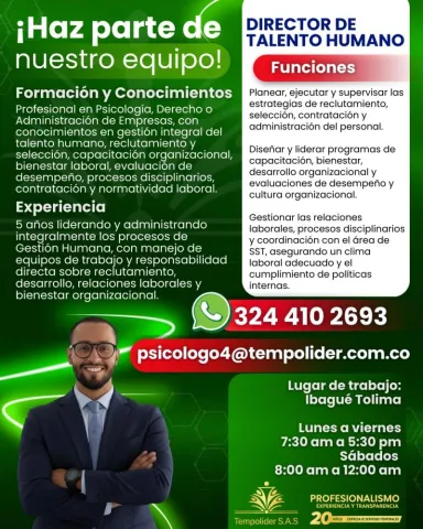 director de talento humano