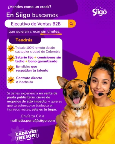 ejecutivo de ventas b2b