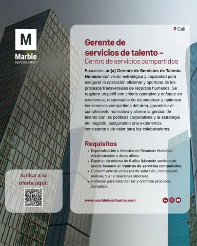 gerente de servicios compartidos