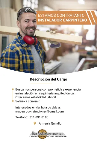 instalador carpintero