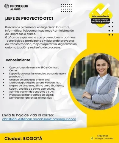 jefe de proyecto otc