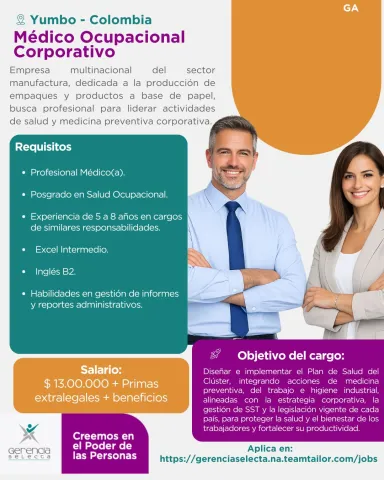 medico ocupacional corporativo