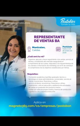 representante de ventas