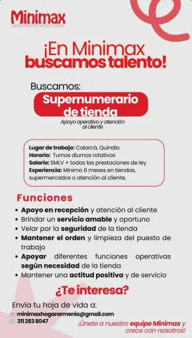 supernumerario tienda