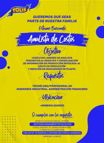 analista de costos