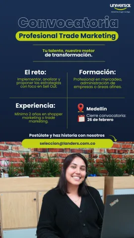 profesional de trademarketing