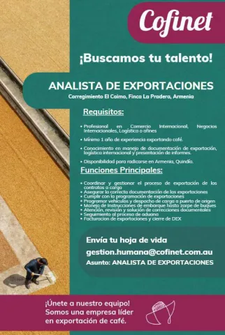 analista exportaciones