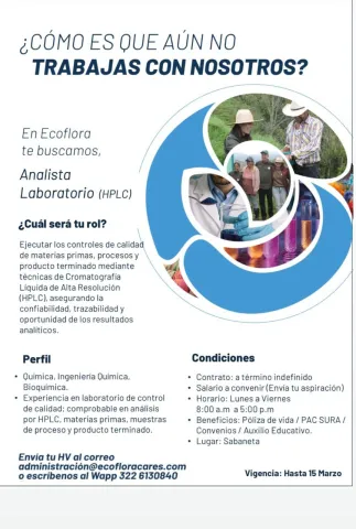 analista laboratorio