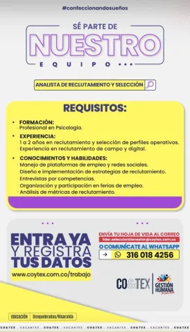 analista de reclutamiento