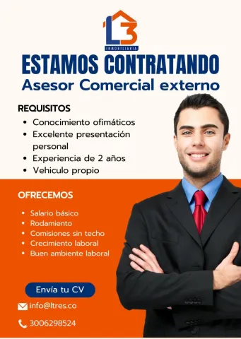 asesor comercial externo