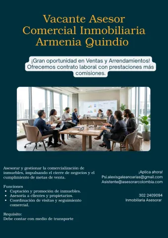 asesor comercial inmobiliario