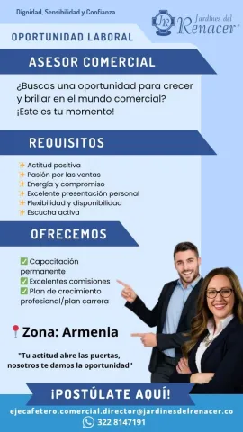 asesor comercial renacer