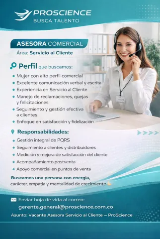 asesora comercial
