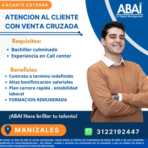 atención al cliente venta cruzada