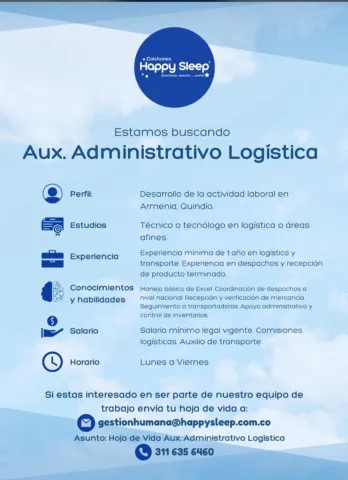 auxiliar administrativo