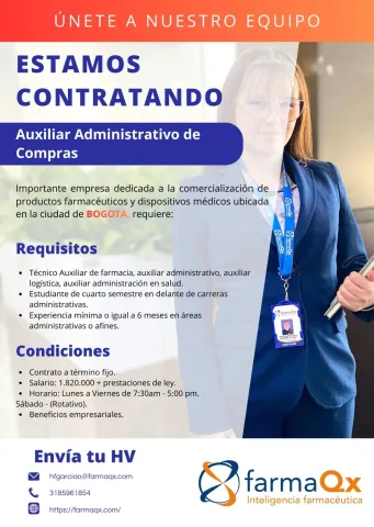 auxiliar administrativo