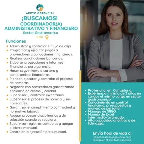 coordinador administrativo