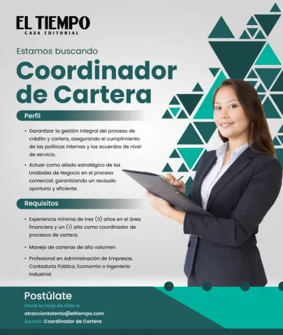 coordinador de cartera