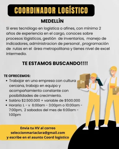 coordinador logistico