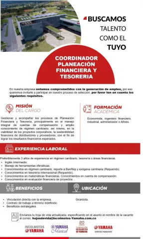 coordinador planeación