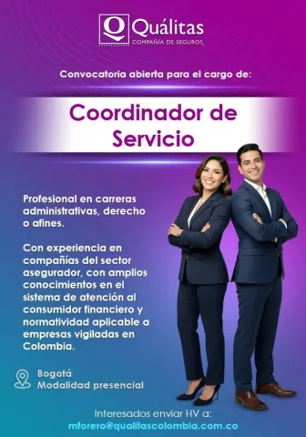 coordinador de servicio
