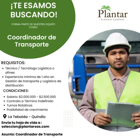 coordinador de transporte