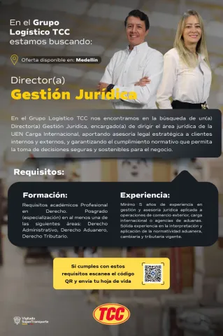 director de gestión juridica