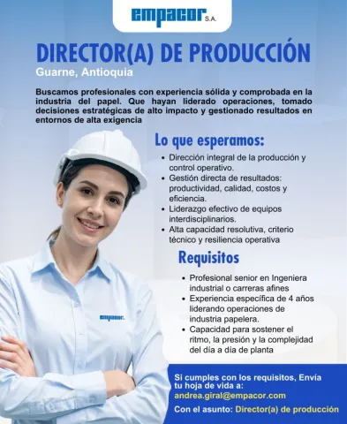 director de producción