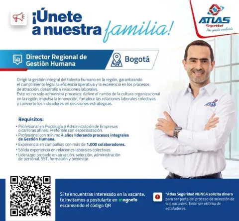 director regional gestión humana