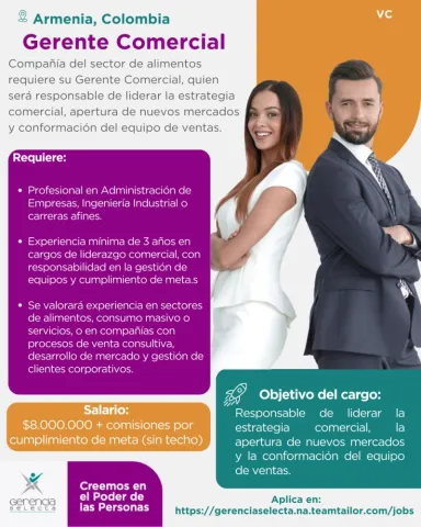 gerente comercial