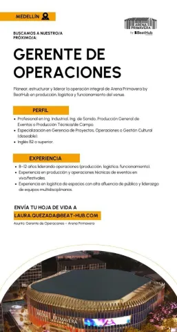 gerente de operaciones