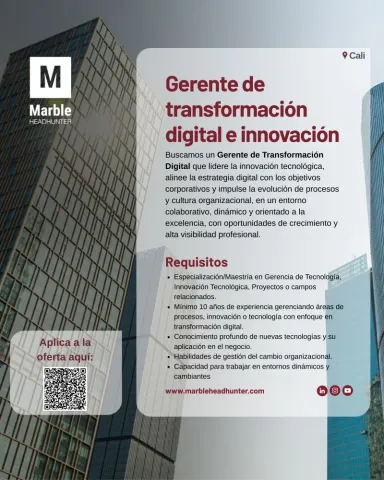 gerente transformación digital