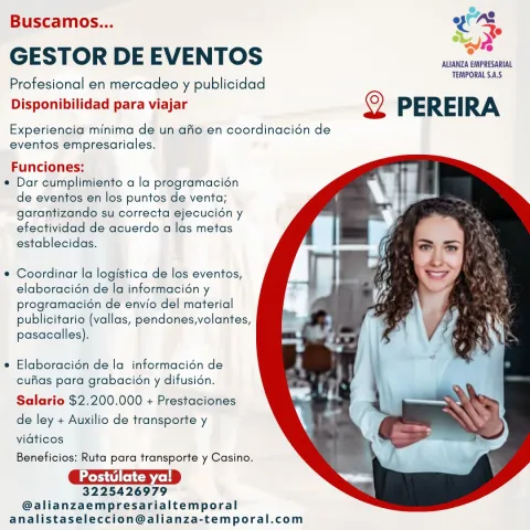 gestor de eventos