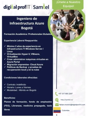 ingeniero infraestructura