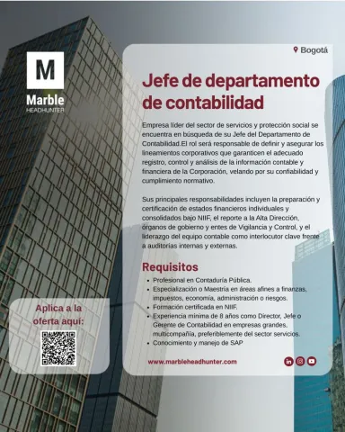 jefe contabilidad