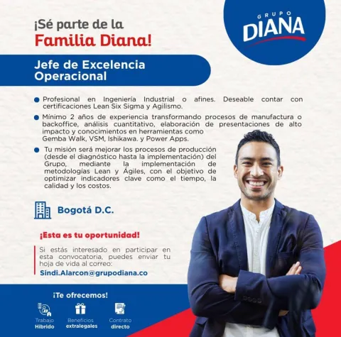 jefe de experiencia operacional