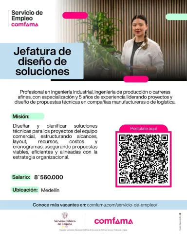 jefe de diseño de soluciones