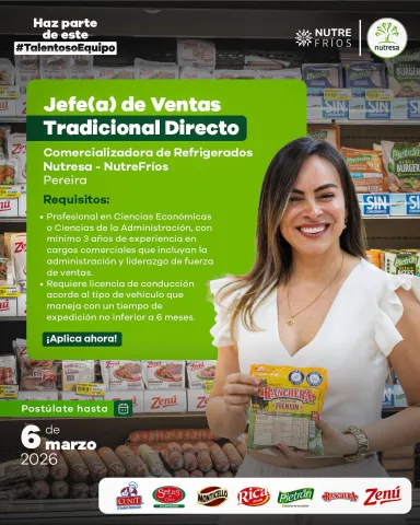 jefe de ventas tradicional