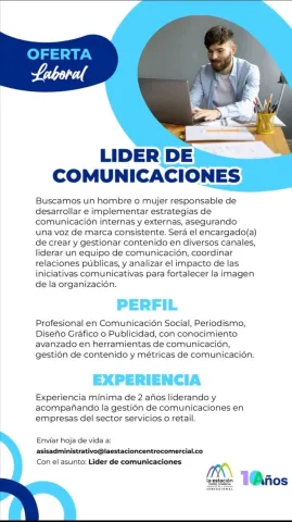 líder de comunicaciones