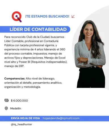 lider de contabilidad