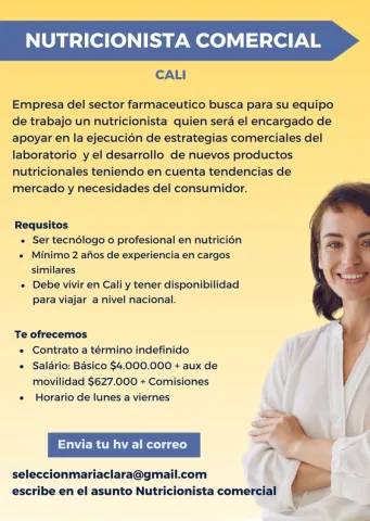 nutricionista comercial