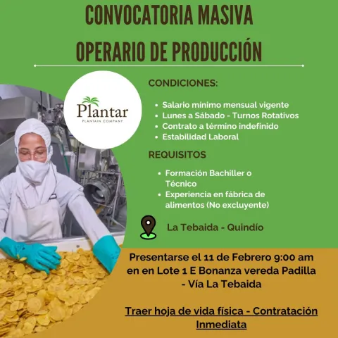 operario de producción