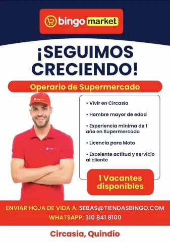 operario supermercado